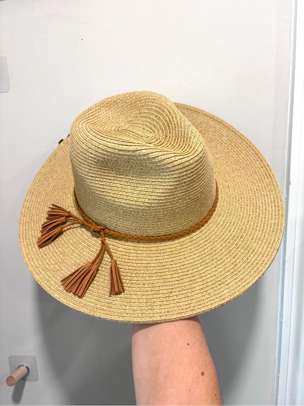 Pia Rossini Lenora Braided Straw Hat